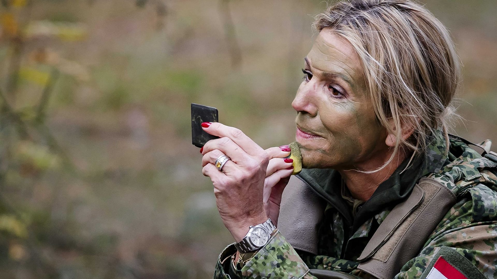 Máxima der Niederlande: Die Königin nahm an zwei Trainingseinheiten der Militärpolizei teil. Máxima der Niederlande: Die Königin nahm an zwei Trainingseinheiten der Militärpolizei teil.