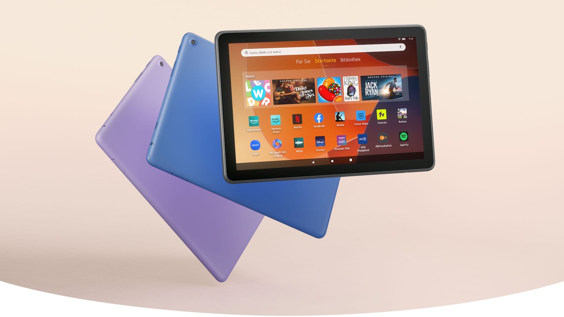 Multitalent mit langer Akkulaufzeit: Das Amazon Fire HD 10-Tablet ist gerade stark reduziert. Multitalent mit langer Akkulaufzeit: Das Amazon Fire HD 10-Tablet ist gerade stark reduziert.