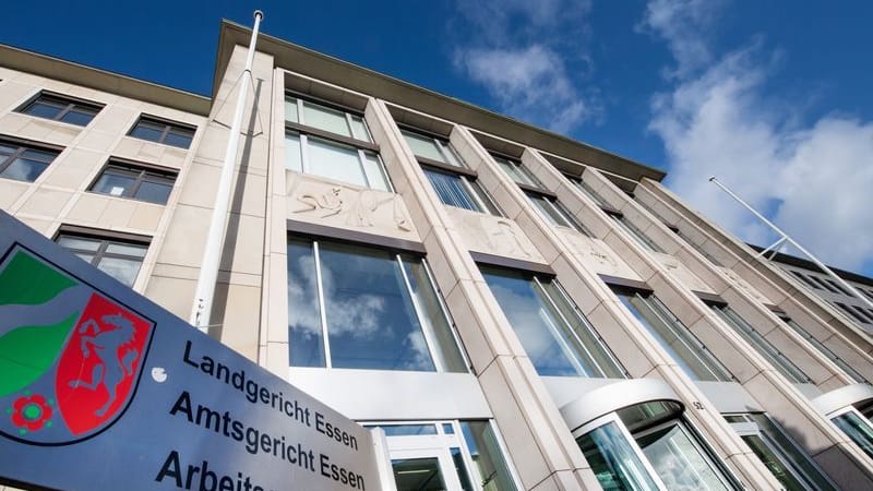 Blick auf das Essener Landgericht, Amtsgericht und Arbeitsgericht (Symbolbild): Der Richter sprach beim Urteil von einer "brutalen und kaltblütigen Tat".