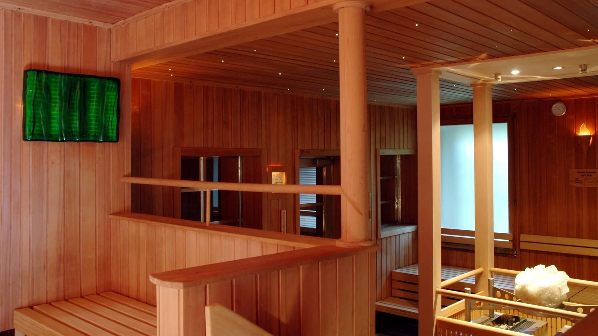 Sauna Nordbad, Aqua Viva-Ebene