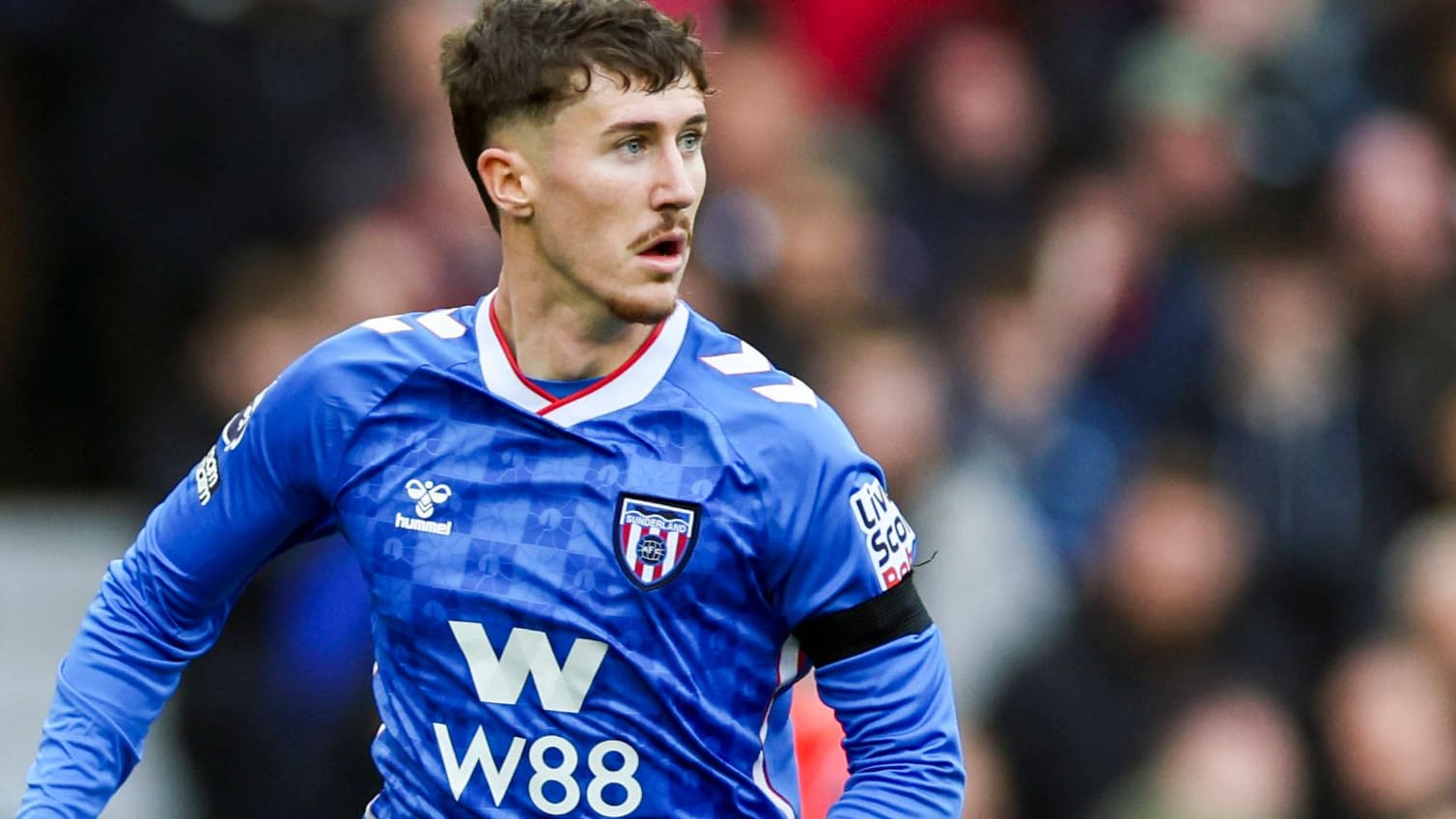 Trai Hume im Sunderland-Trikot: Er punktete für sein Land. Trai Hume im Sunderland-Trikot: Er punktete für sein Land.