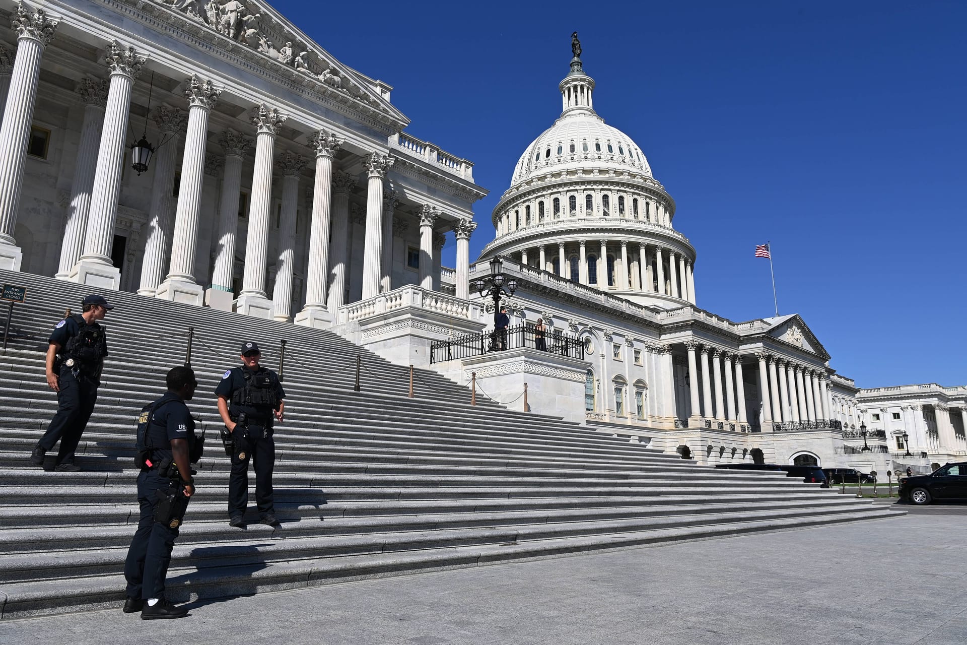 Das US-Kapitol in Washington, D.C.: Architektonischer Ausdruck der römischen Idee. Das US-Kapitol in Washington, D.C.: Architektonischer Ausdruck der römischen Idee.