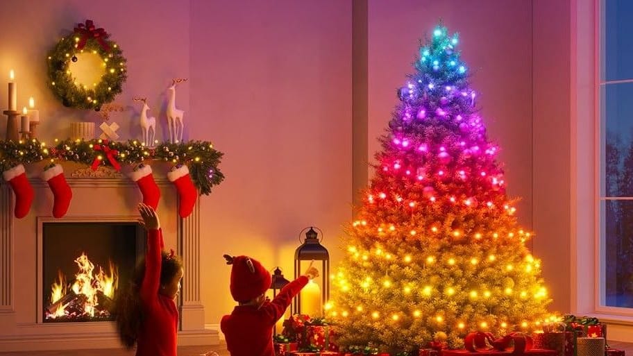 Die Lichterkette von Govee können Sie mit Alexa und Google Assistant per Sprachbefehl steuern. Die Lichterkette von Govee können Sie mit Alexa und Google Assistant per Sprachbefehl steuern.