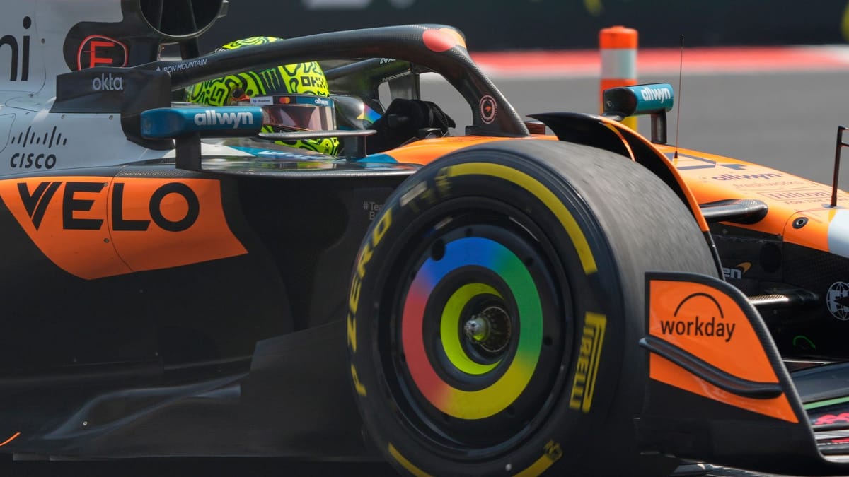 Norris auf Mexiko-Pole - Piastri und Verstappen schwächeln