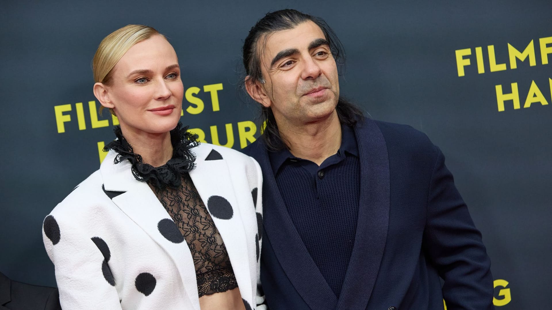 Schauspielerin Diane Kruger und Regisseur Fatih Akin bei der Deutschlandpremiere von "Amrum" im Rahmen des Filmfestes im Cinemaxx. Schauspielerin Diane Kruger und Regisseur Fatih Akin bei der Deutschlandpremiere von "Amrum" im Rahmen des Filmfestes im Cinemaxx.