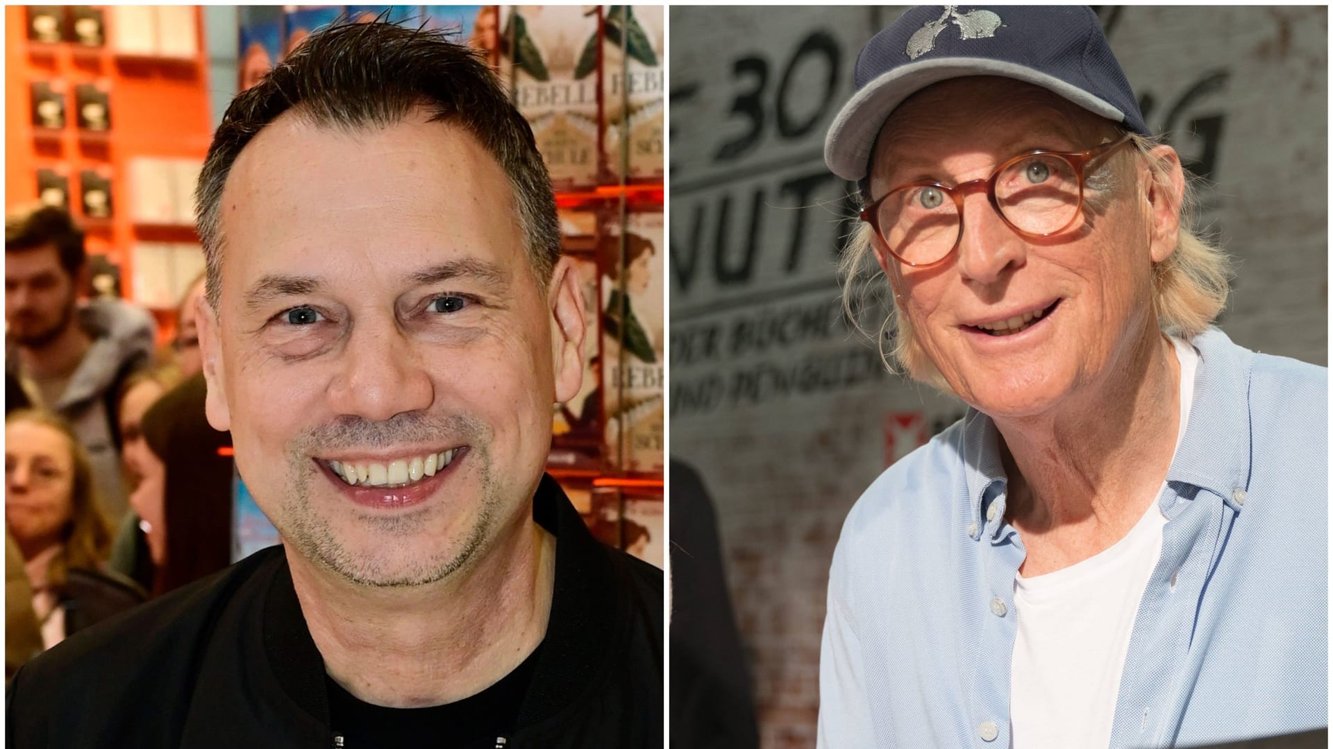 Otto Waalkes und Sebastian Fitzek (Archivbilder): Sie sind nur zwei der berühmten Persönlichkeiten, die ihren Fans auf der Buchmesse zur Verfügung stehen.