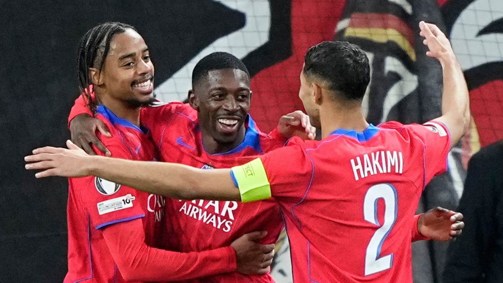 Ousmane Dembele: Der Weltfußballer traf zum 6:2 für PSG gegen Leverkusen. Ousmane Dembele: Der Weltfußballer traf zum 6:2 für PSG gegen Leverkusen.