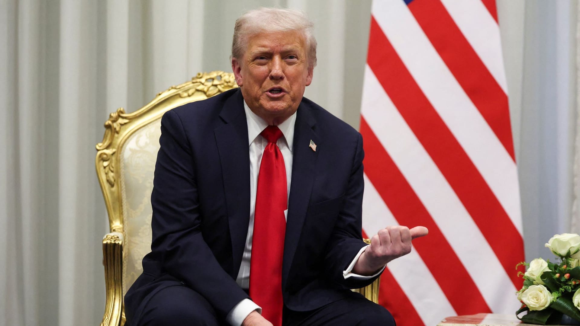 Donald Trump: Auf Druck des US-Präsidenten konnte ein Deal zwischen Israel und der Terrororganisation Hamas ausgehandelt werden. Donald Trump: Auf Druck des US-Präsidenten konnte ein Deal zwischen Israel und der Terrororganisation Hamas ausgehandelt werden.