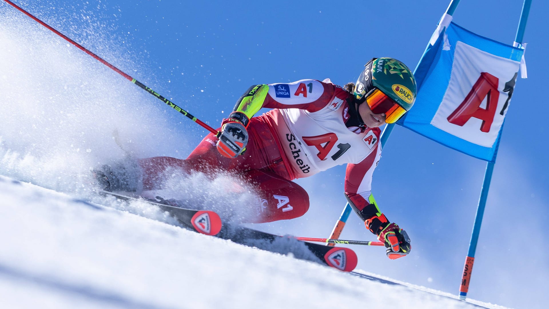 Julia Scheib: Die Österreicherin konnte der Konkurrenz Zeit abnehmen.