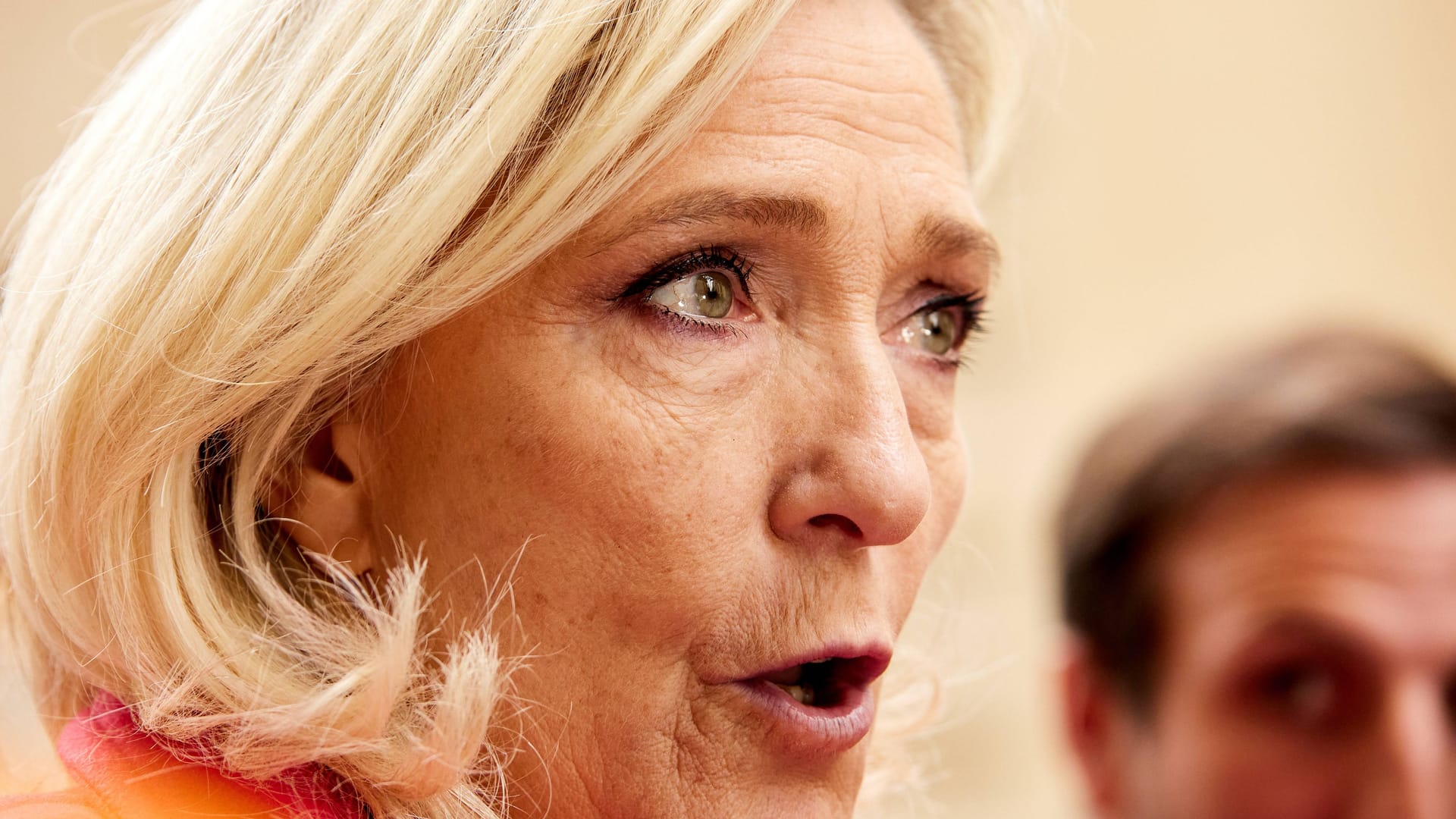Marine Le Pen muss derzeit um den Fortgang ihrer Karriere als Spitzenpolitikerin fürchten. Marine Le Pen muss derzeit um den Fortgang ihrer Karriere als Spitzenpolitikerin fürchten.