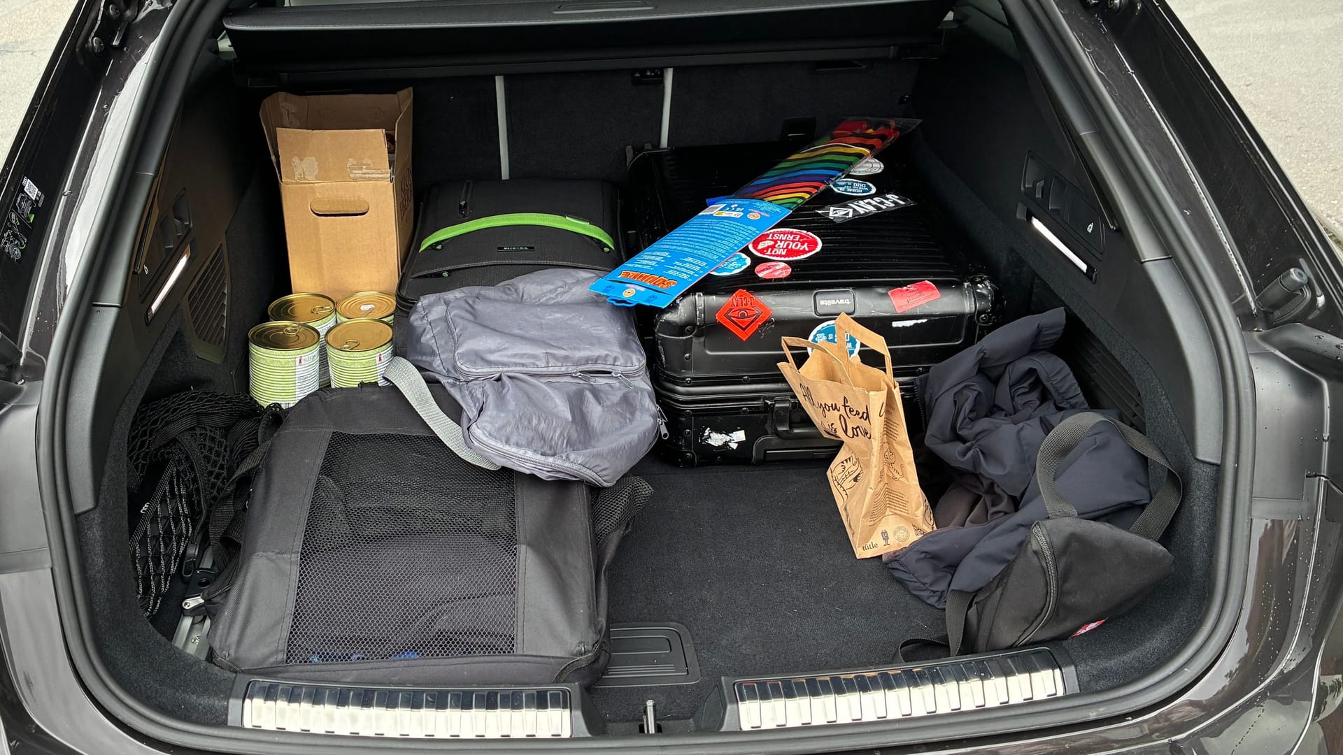 Geräumig: Der Kofferraum schluckt allerhand Gepäck. Geräumig: Der Kofferraum schluckt allerhand Gepäck.