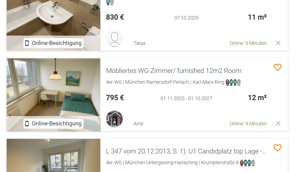 WG-Zimmer in München: Die Preise liegen deutlich über dem bundesweiten Durchschnitt. WG-Zimmer in München: Die Preise liegen deutlich über dem bundesweiten Durchschnitt.