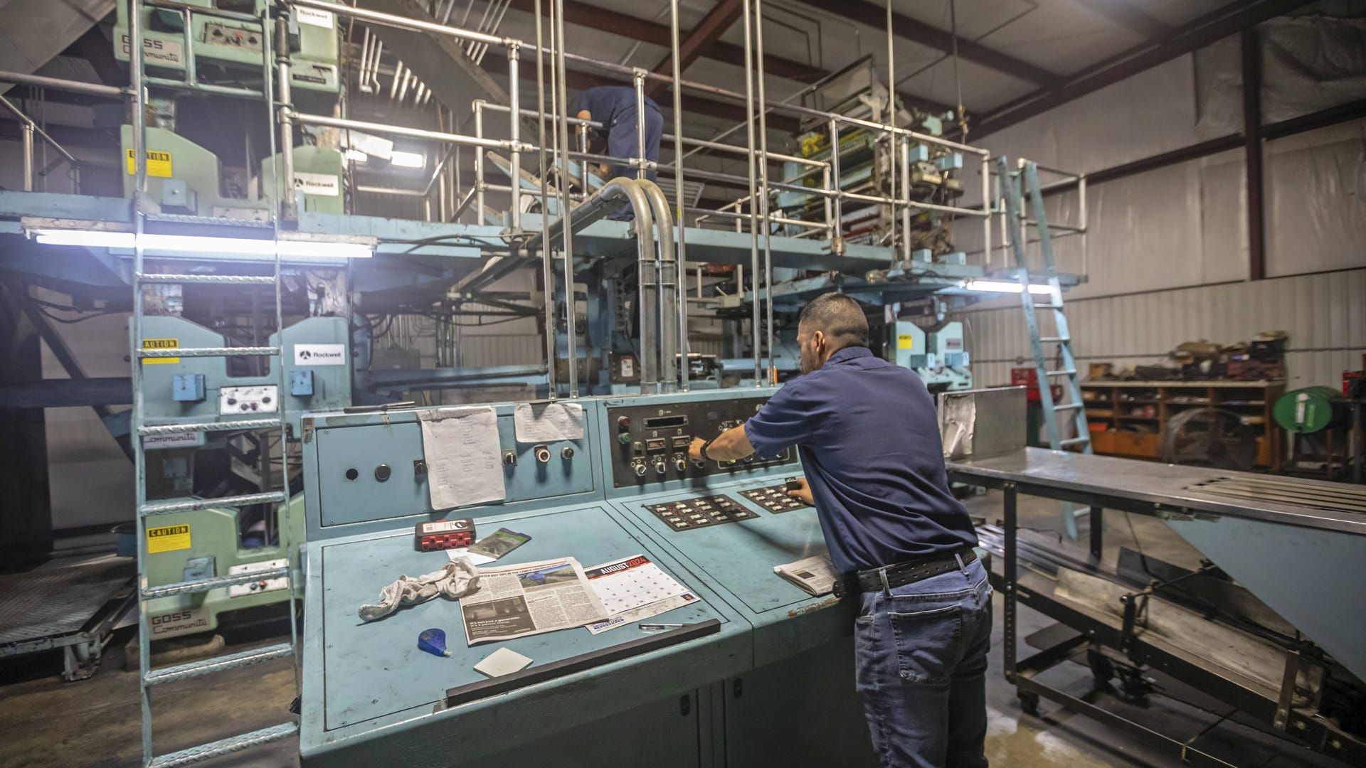 A printer in the USA