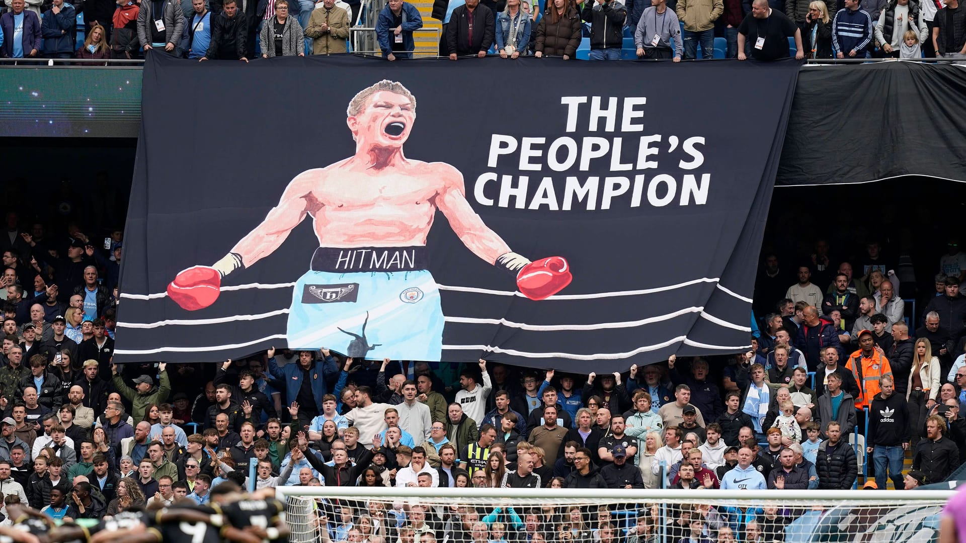 Ricky Hatton wurde von seinem Lieblingsklub Manchester City noch einmal besonders geehrt.