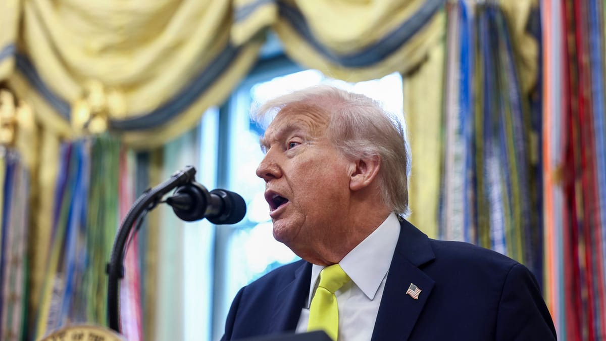 Nahost: Trump droht Hamas mit Kriegsfortsetzung