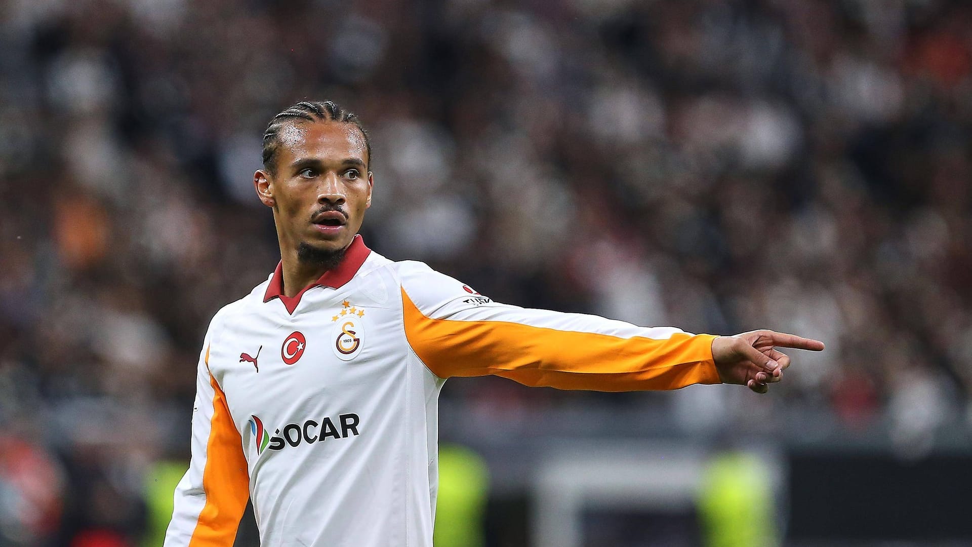 Leroy Sané: Der frühere Stürmer des FC Bayern spielt seit diesem Sommer bei Galatasaray. Leroy Sané: Der frühere Stürmer des FC Bayern spielt seit diesem Sommer bei Galatasaray.