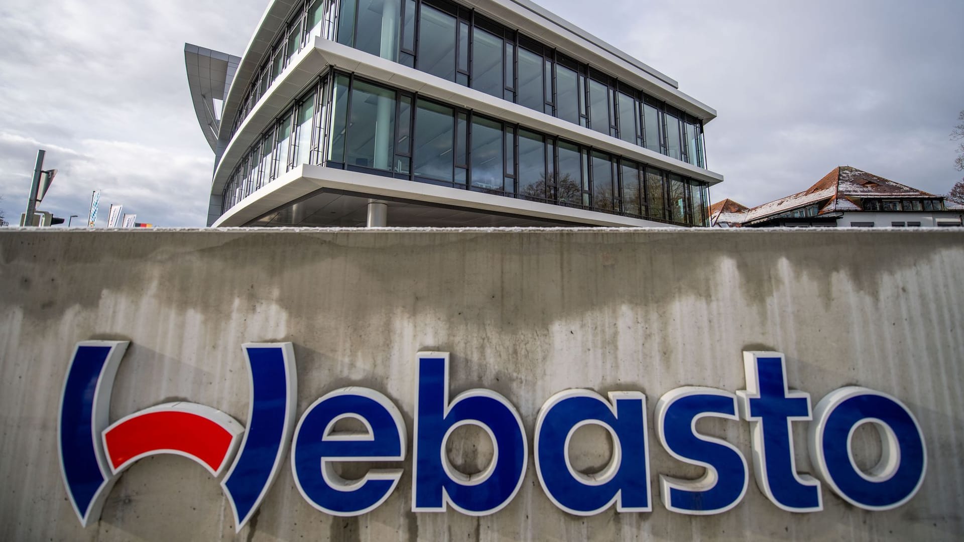 Die Webasto-Firmenzentrale in Stockdorf