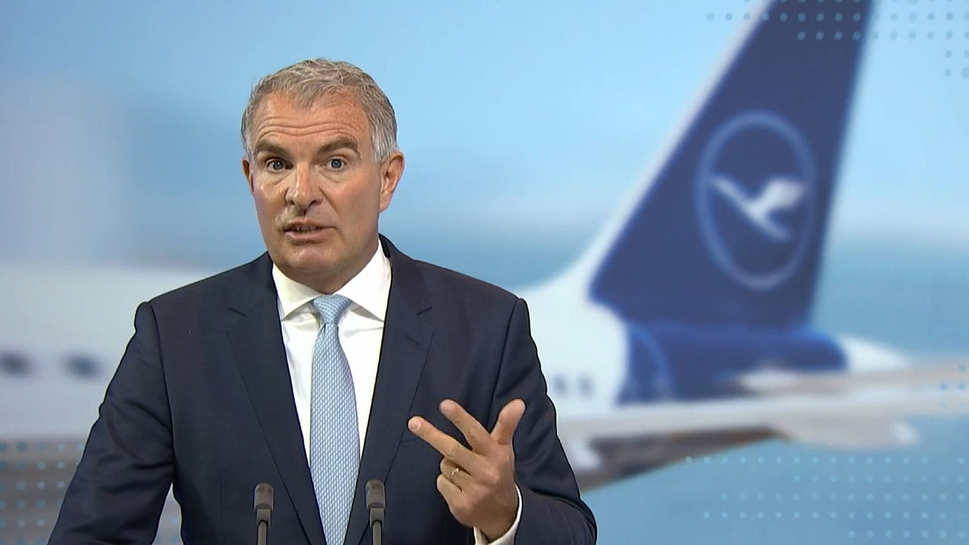 Carsten Spohr (Archivfoto): Der Lufthansa-Chef warnt. Carsten Spohr (Archivfoto): Der Lufthansa-Chef warnt.