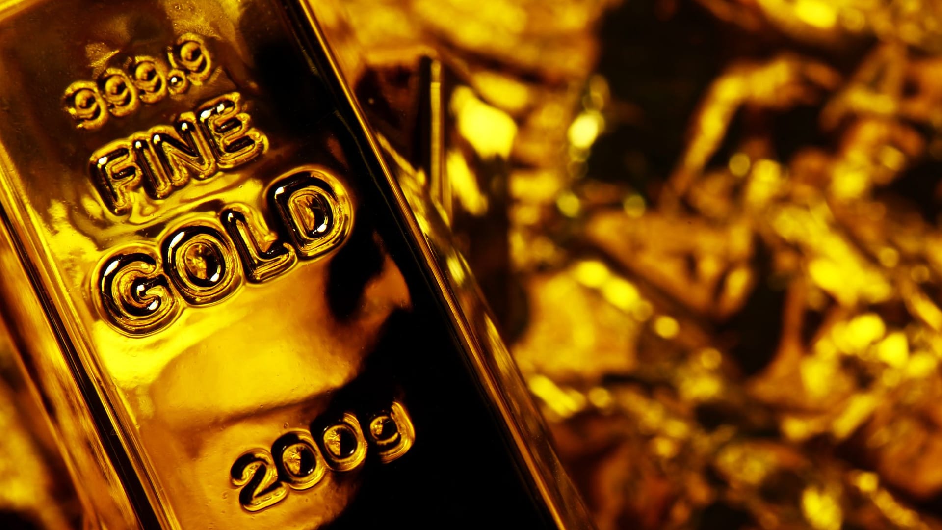 Goldbarren Goldbarren