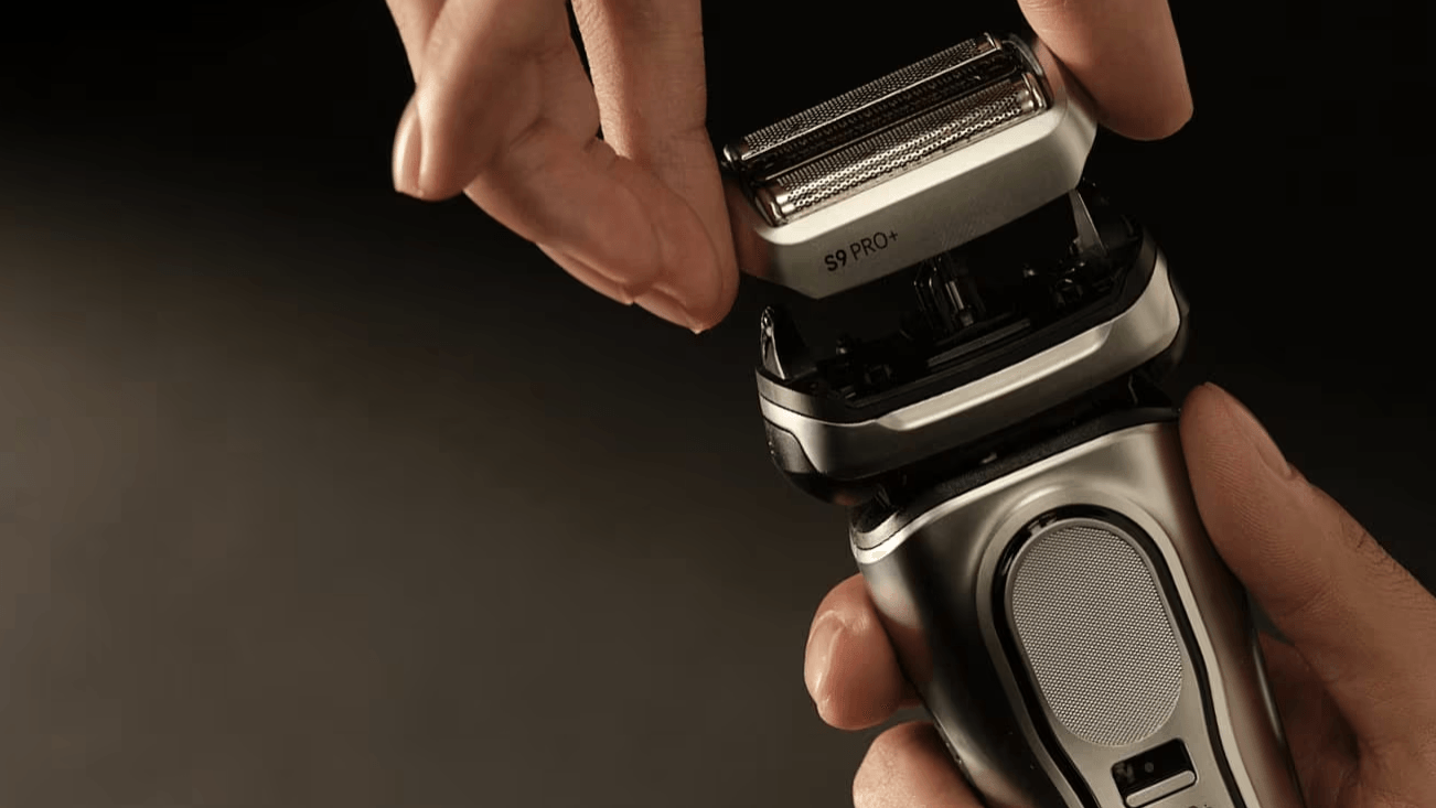 Der Braun Series 9 Pro+: Sanfte Rasur mit 10.000 Schallvibrationen.