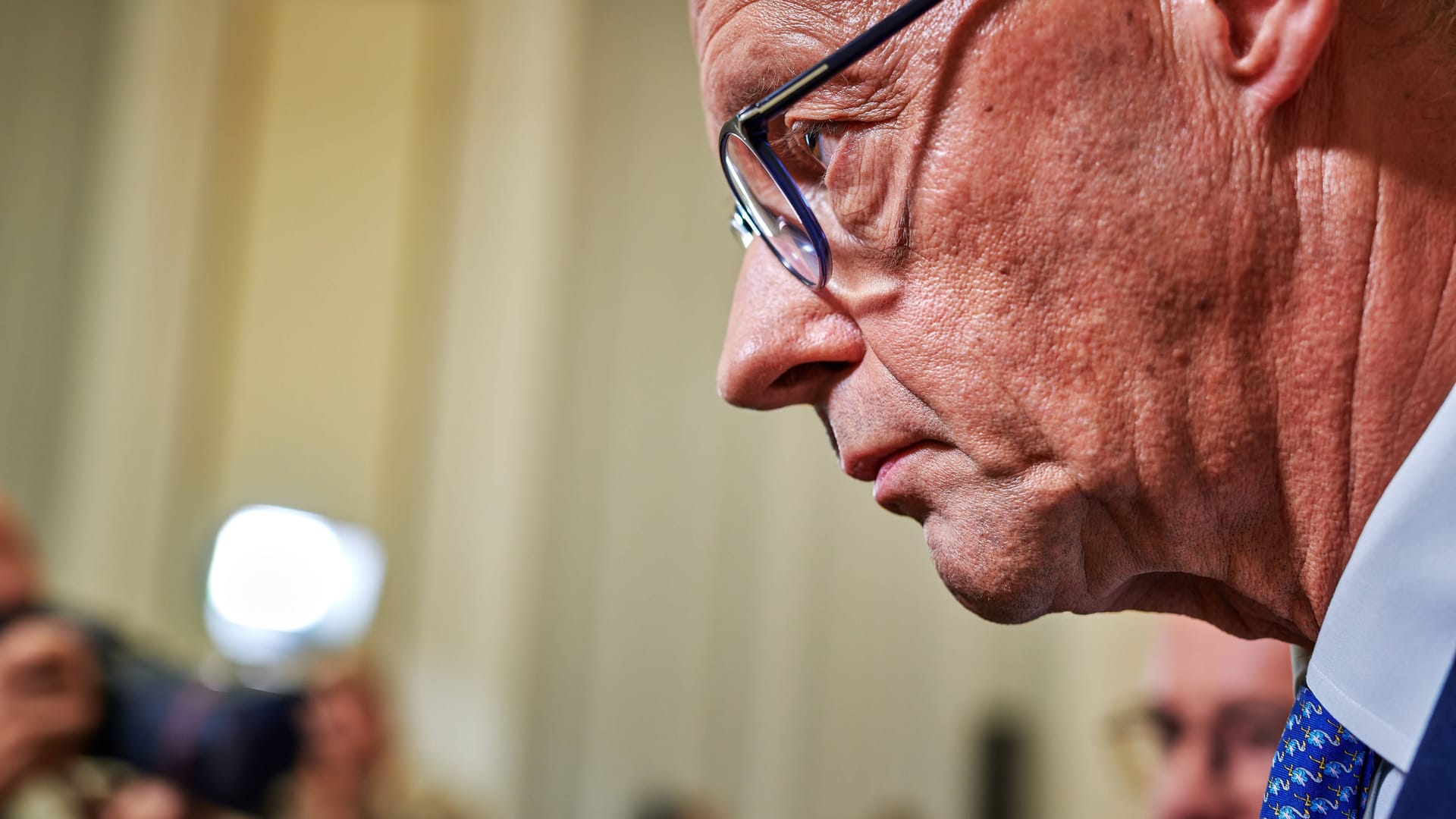 Kanzler Merz droht beim Thema Wehrpflicht Krach in der Koalition. Kanzler Merz droht beim Thema Wehrpflicht Krach in der Koalition.