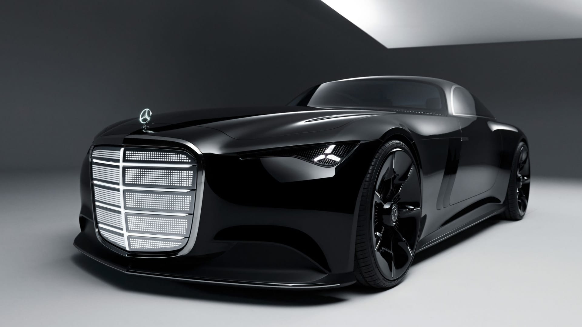 Zukunft trifft auf retro: Der Vision Iconic nimmt starke Anleihen beim Autobahnkurier. Zukunft trifft auf retro: Der Vision Iconic nimmt starke Anleihen beim Autobahnkurier.