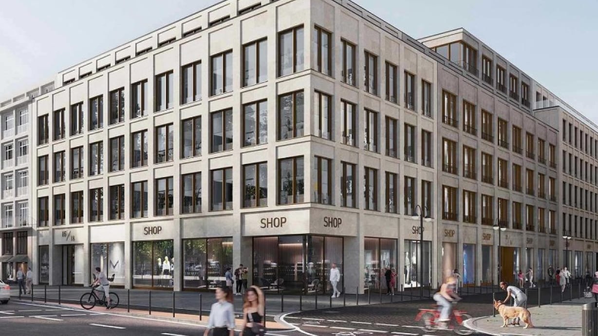 Entwurf für den Neubau der Kreissparkasse Köln: So soll der Neubau einmal aussehen. Entwurf für den Neubau der Kreissparkasse Köln: So soll der Neubau einmal aussehen.