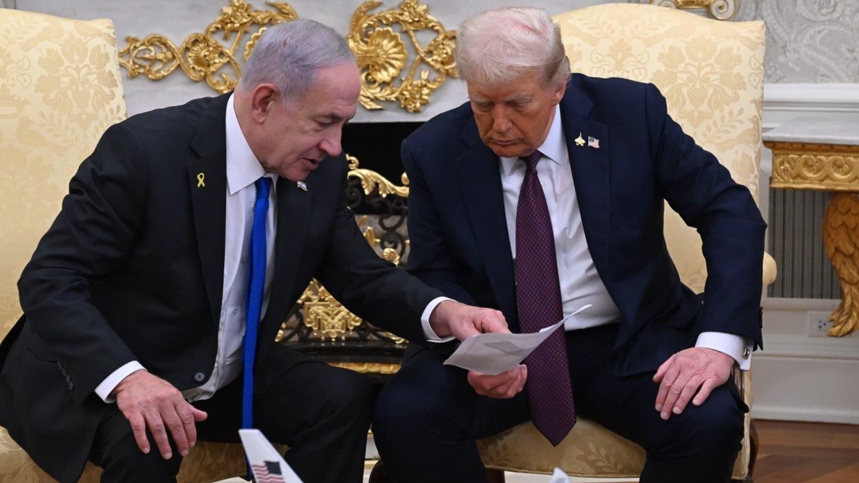 Benjamin Netanjahu und Donald Trump