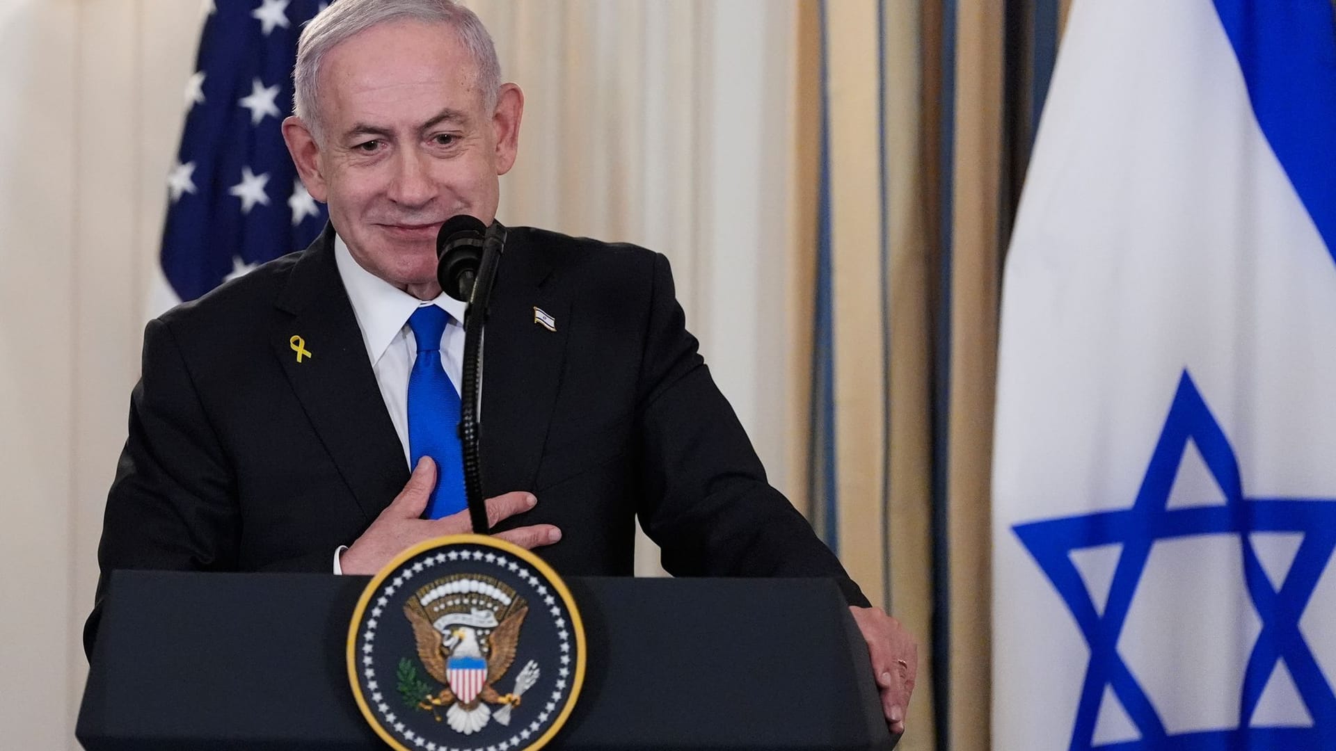 Netanjahu im Weißen Haus