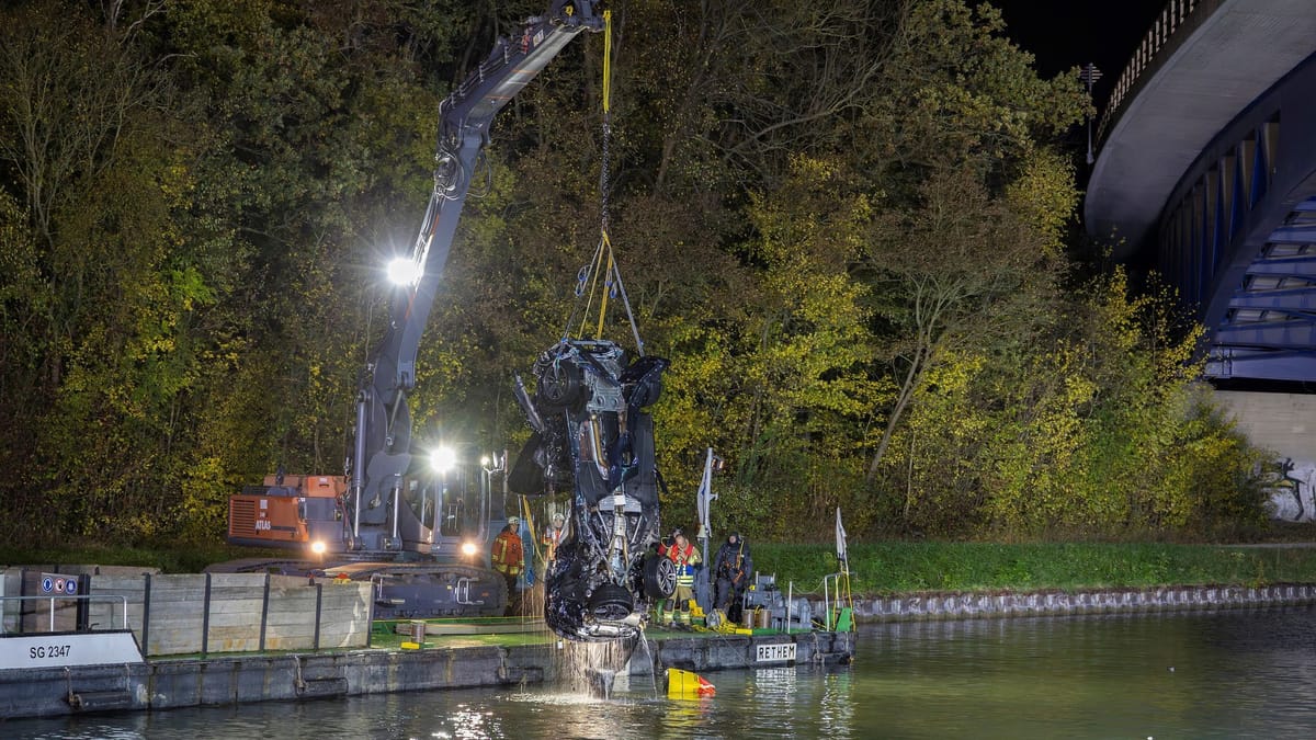 Drei Tote im Kanal – Leichenschau soll Klarheit bringen