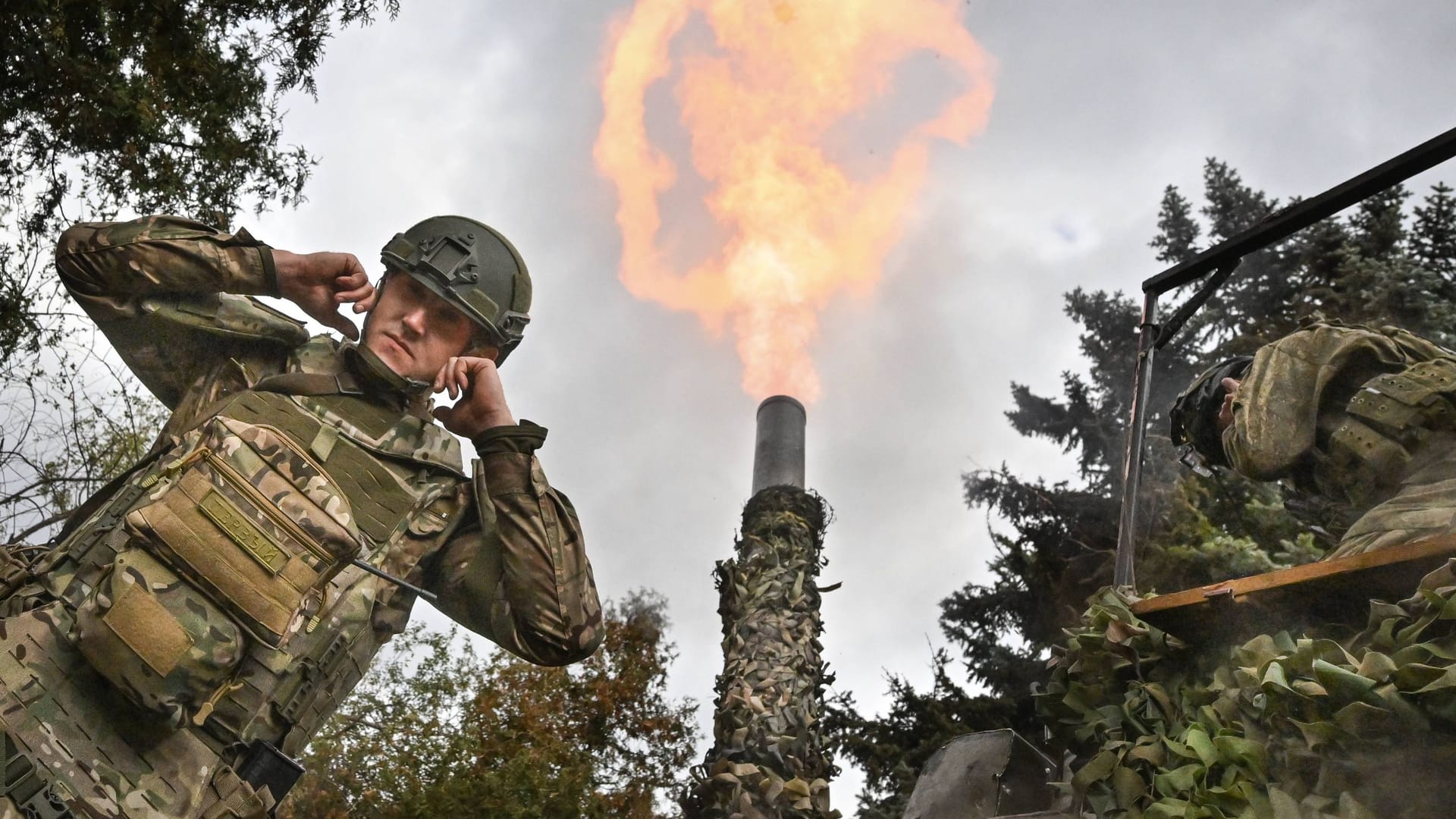 Eine russische Artillerieeinheit bei Pokrowsk: Russland erleidet wohl schwere Verluste beim Versuch, die Stadt Dobropillja zu erobern. Eine russische Artillerieeinheit bei Pokrowsk: Russland erleidet wohl schwere Verluste beim Versuch, die Stadt Dobropillja zu erobern.
