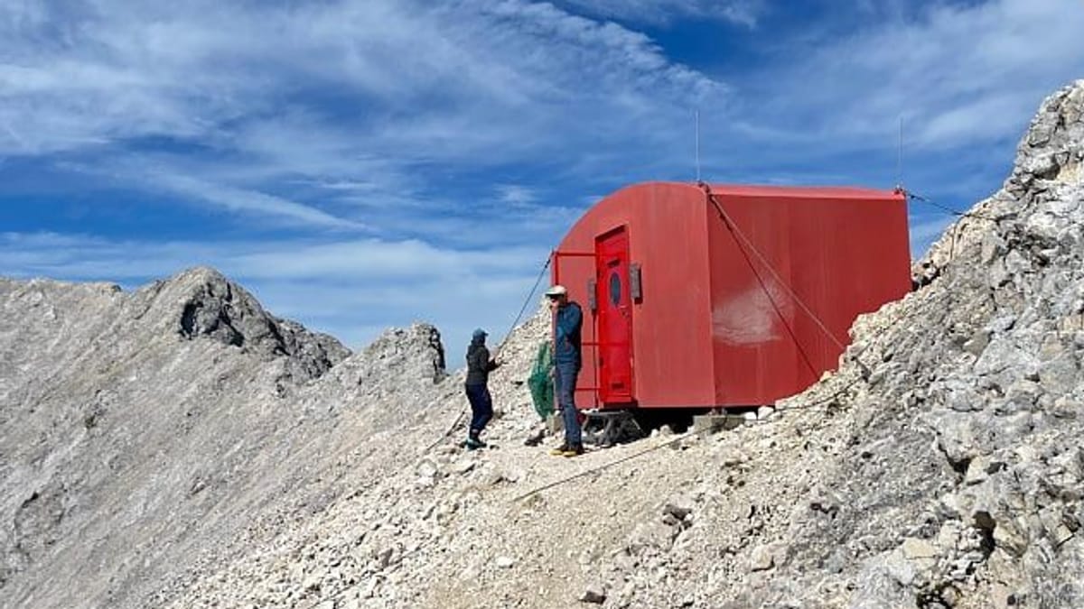 Zugspitze in den Alpen: Müll auf Jubiläumsgrat – Alpenverein wütet