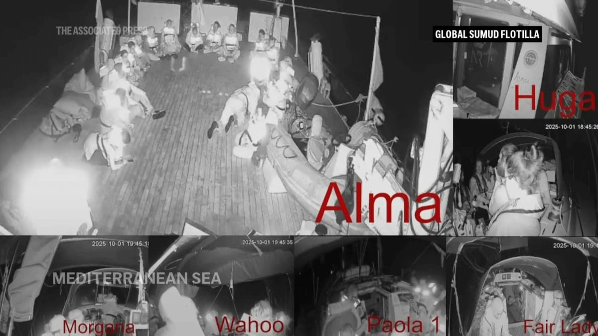 Aktivisten: Israels Marine stoppt Gaza-Hilfsflotte