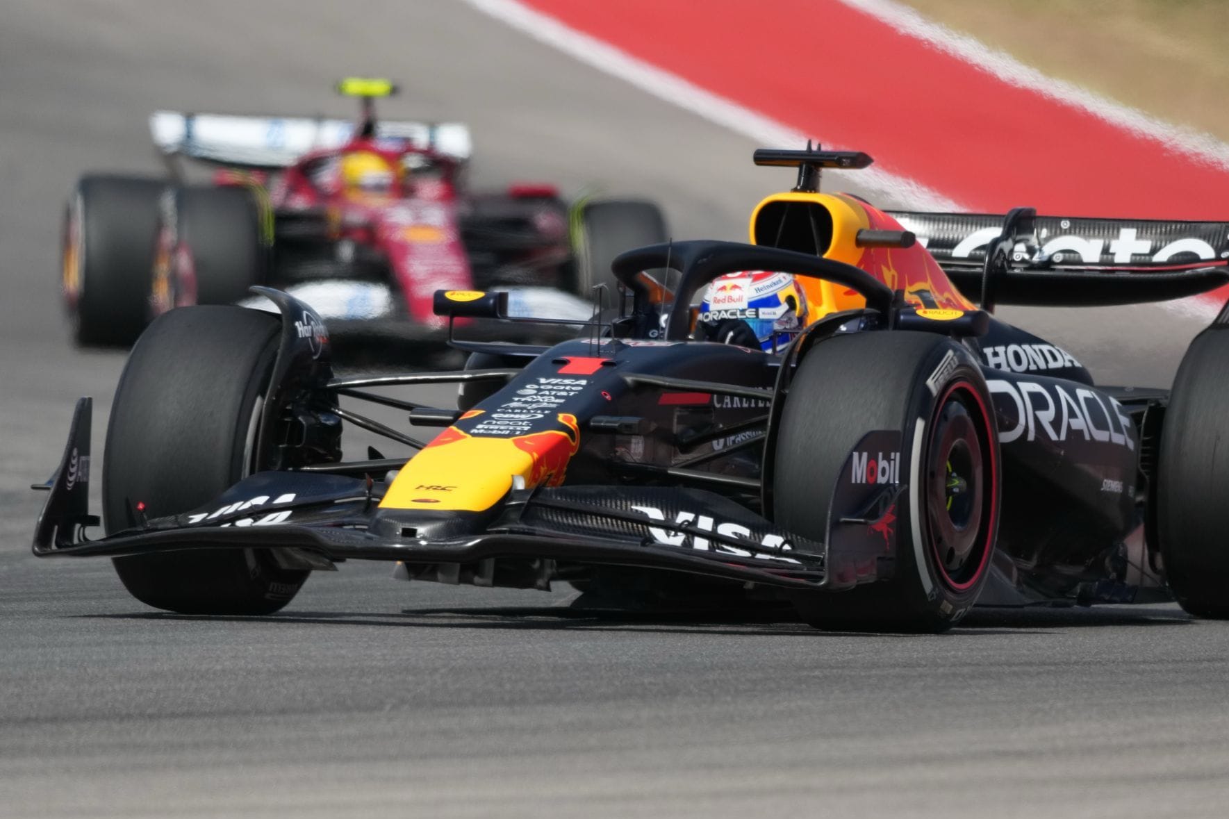 Max Verstappen auf der Strecke in Austin: Wird das WM-Rennen nochmal spannend?