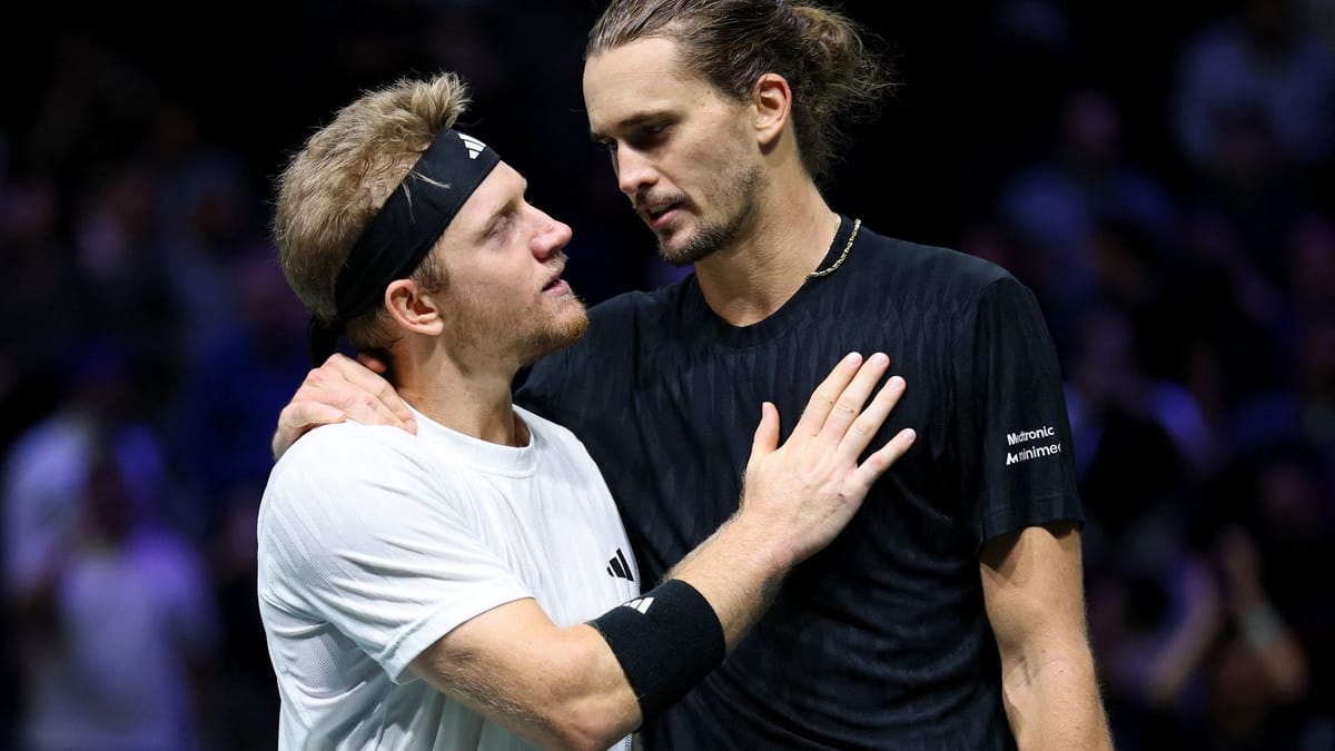 Alexander Zverev im Viertelfinale bei Turnier in Paris