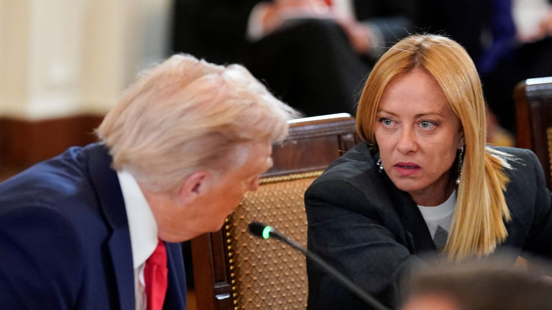 Donald Trump und Giorgia Meloni: Die italienische Regierungschefin hat eine gute Bilanz, findet Kolumnist Uwe Vorkötter. Donald Trump und Giorgia Meloni: Die italienische Regierungschefin hat eine gute Bilanz, findet Kolumnist Uwe Vorkötter.
