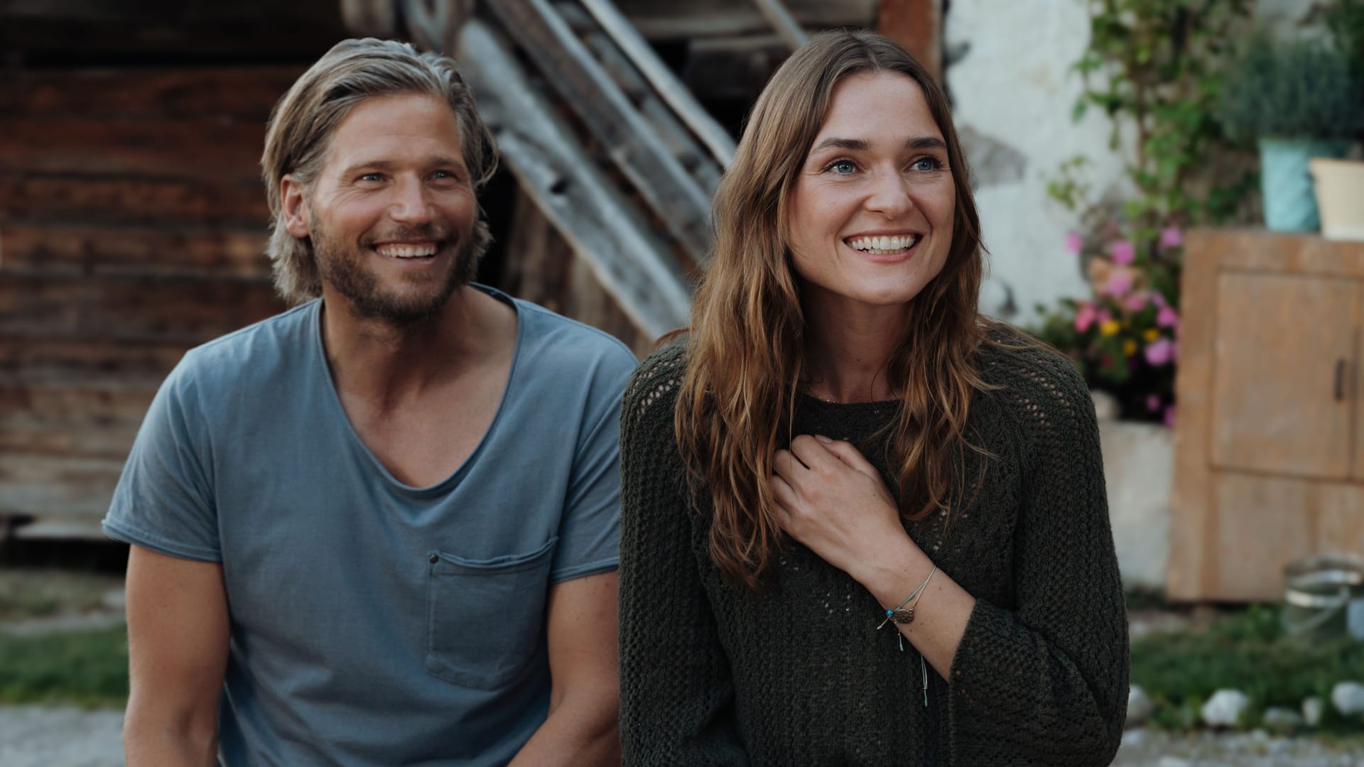 Sebastian Ströbel und Josephin Busch spielten in "Die Bergretter" mal ein Paar.