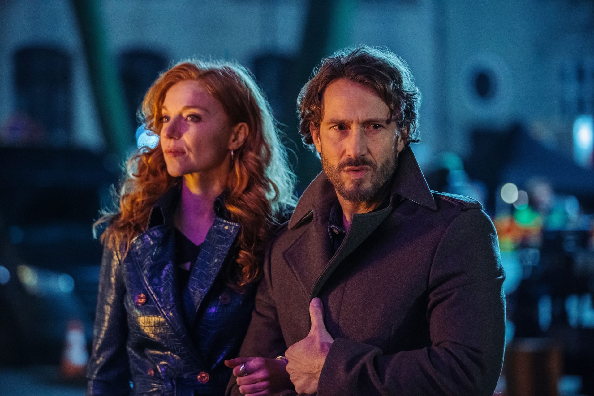 Marleen Lohse und David Rott: Sie verkörpern in "Alphamännchen" das Paar Kim und Erik. Marleen Lohse und David Rott: Sie verkörpern in "Alphamännchen" das Paar Kim und Erik.