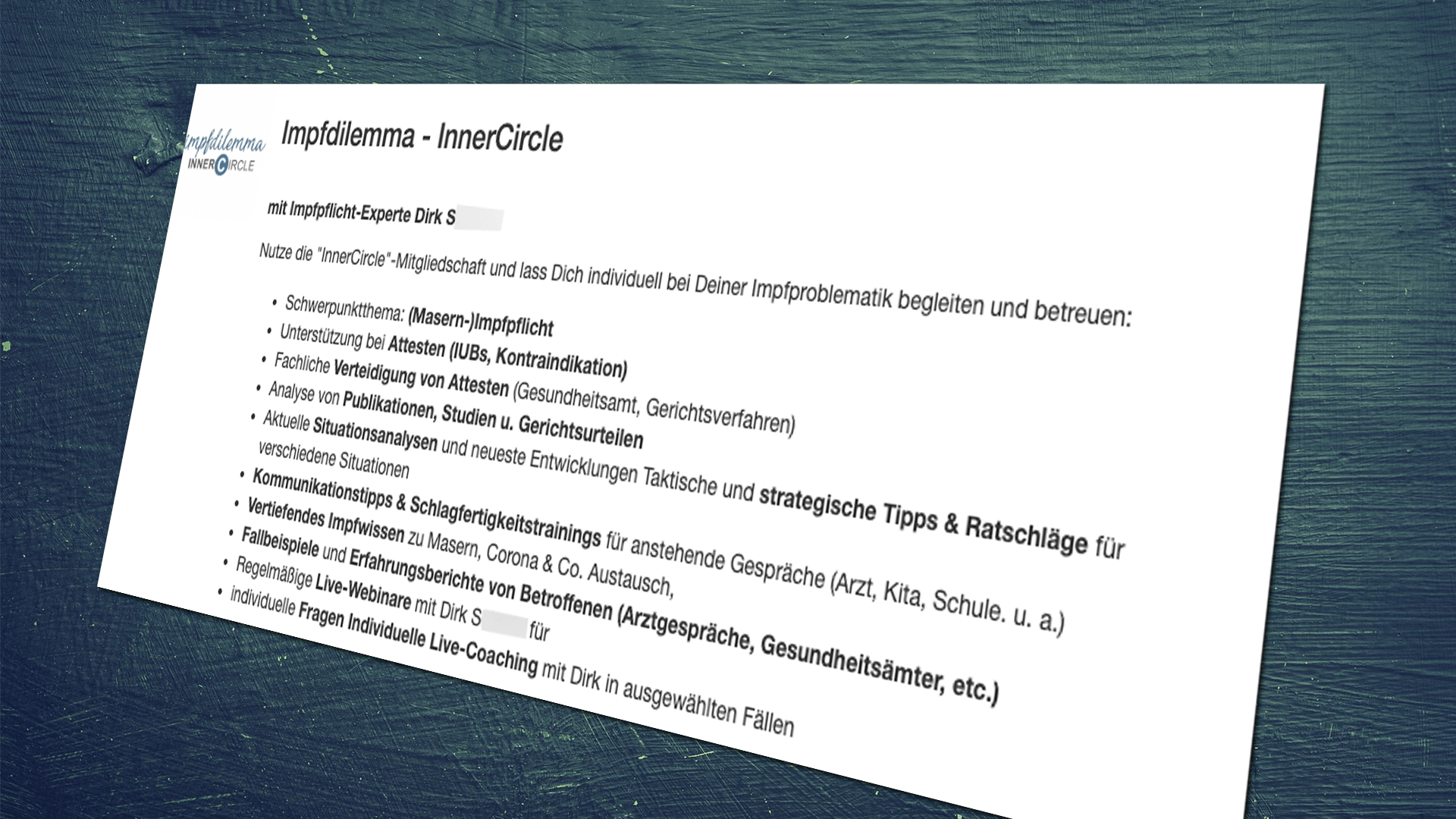 Angebot im Inner Circle von Dirk S.