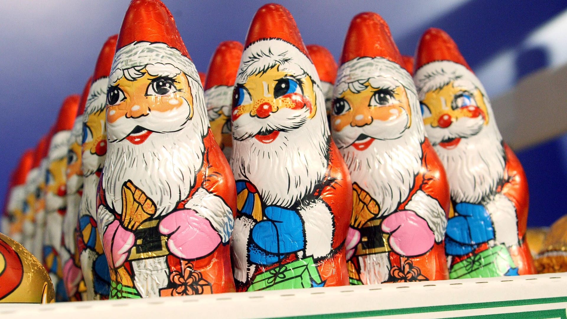 Weihnachtsmänner aus Schokolade (Archivbild): Damit ist in Cadolzburg nun Schluss. Weihnachtsmänner aus Schokolade (Archivbild): Damit ist in Cadolzburg nun Schluss.