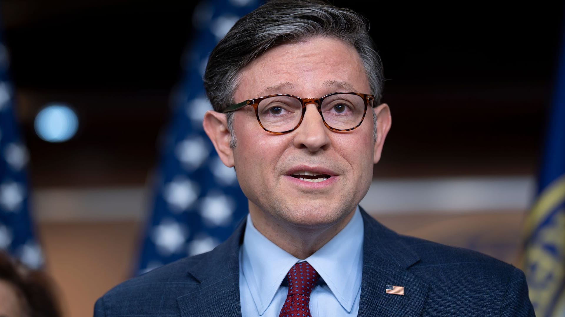 Sprecher des US-Repräsentantenhauses Mike Johnson Sprecher des US-Repräsentantenhauses Mike Johnson