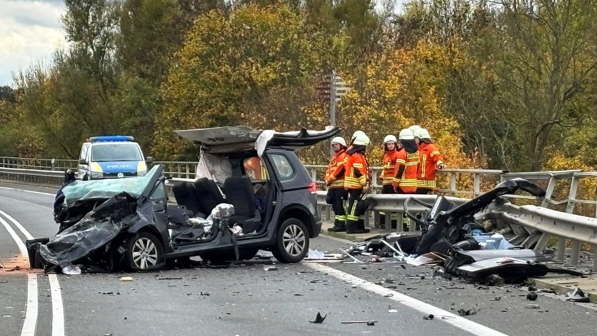 Braunschweig: Auto stürzt in Mittellandkanal – drei Menschen sterben
