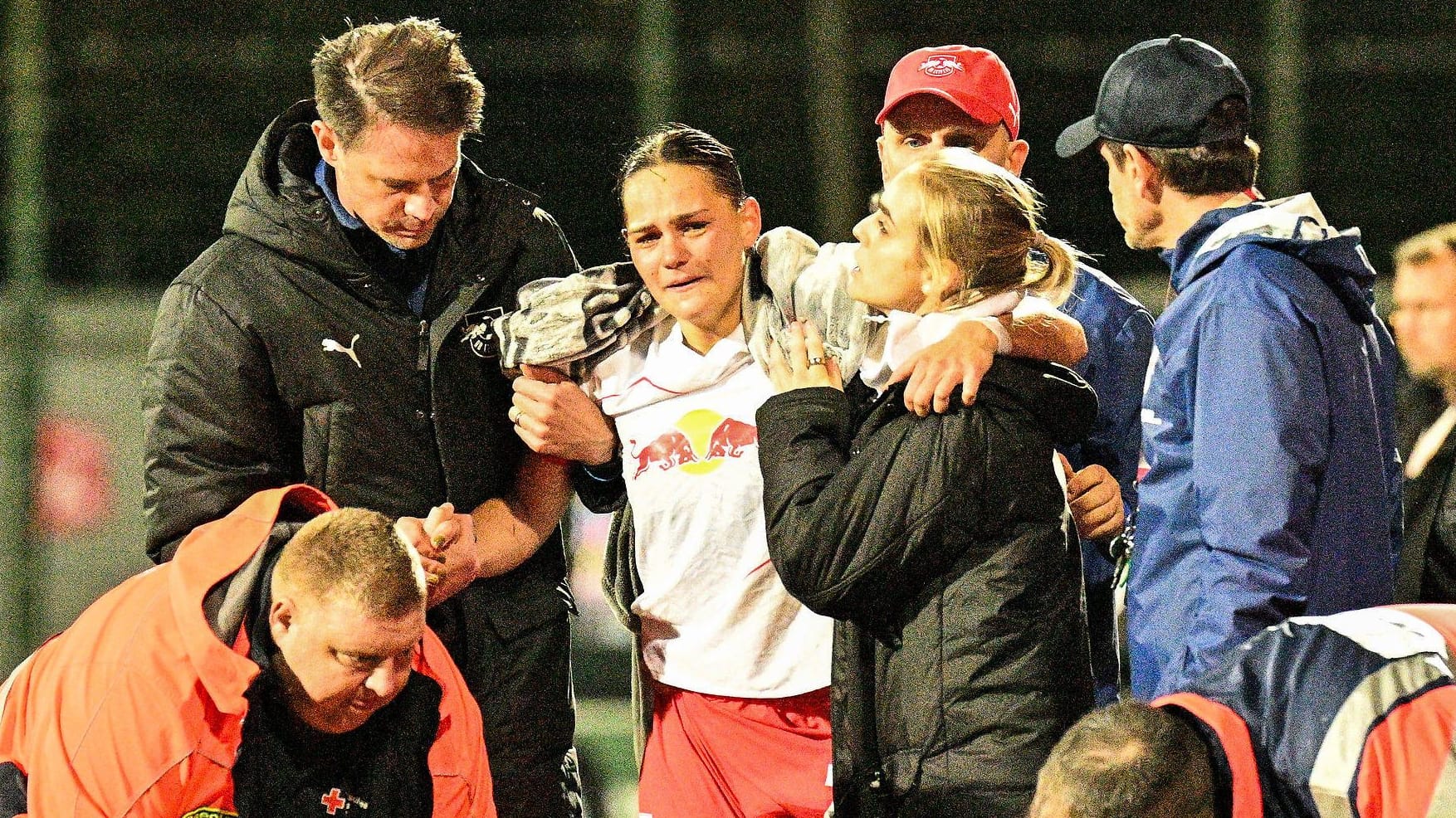 Giovanna Hoffmann: Für sie endete die Partie vorzeitig.