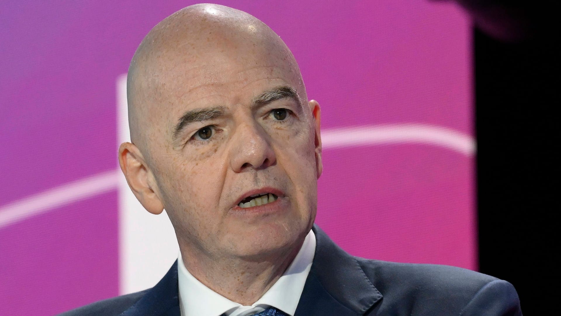 Gianni Infantino: Der Fifa-Präsident muss sich womöglich etwas einfallen lassen. Gianni Infantino: Der Fifa-Präsident muss sich womöglich etwas einfallen lassen.