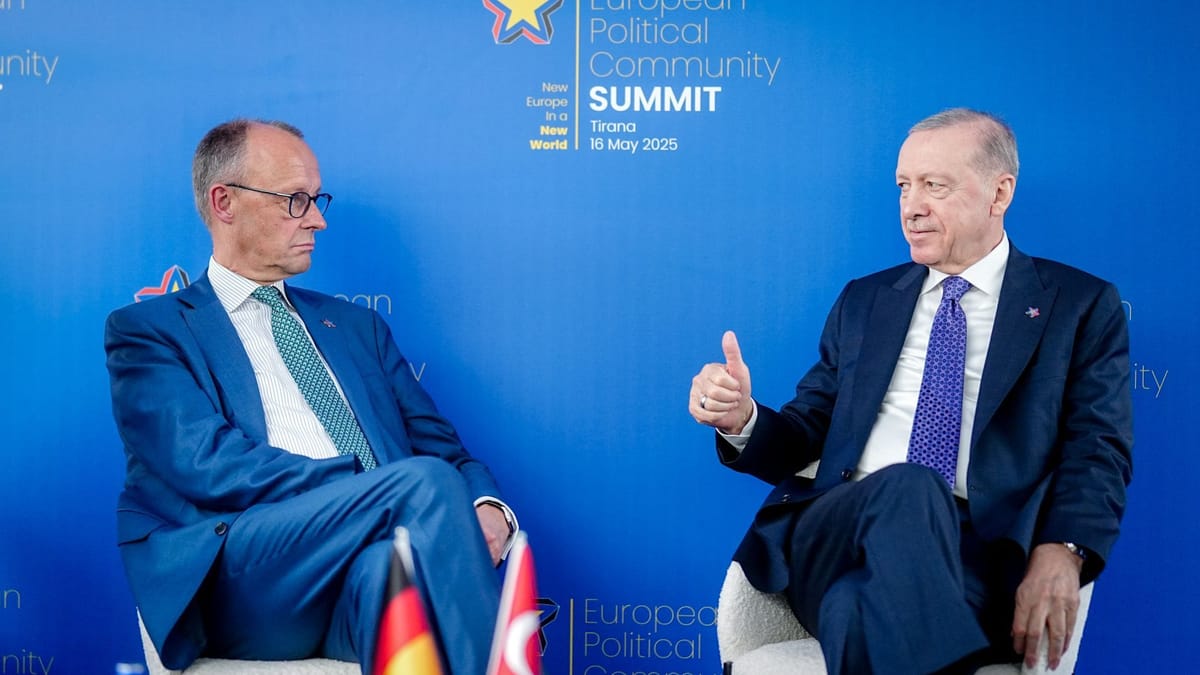 Merz besucht Erdogan: Gaza-Konflikt im Mittelpunkt