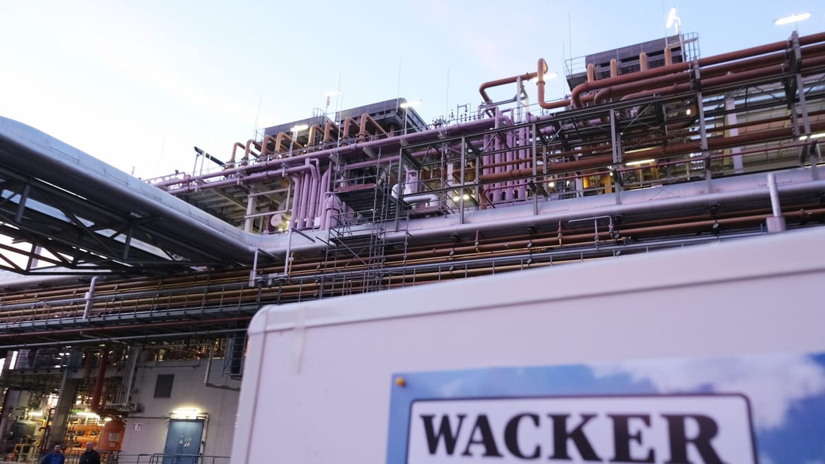 Nemški kemični koncern Wacker Chemie zaradi izgube ukinja 1500 delovnih mest
