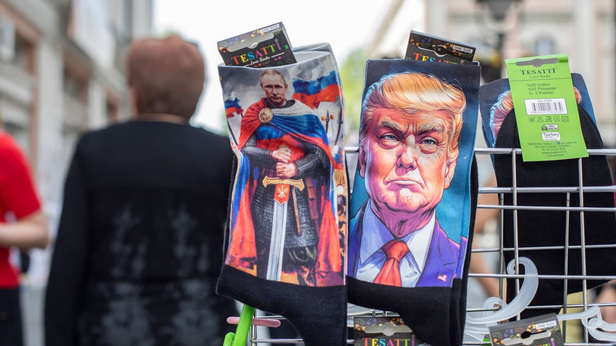 Belgrad: Menschen wehren sich gegen Pläne von Trump-Familie