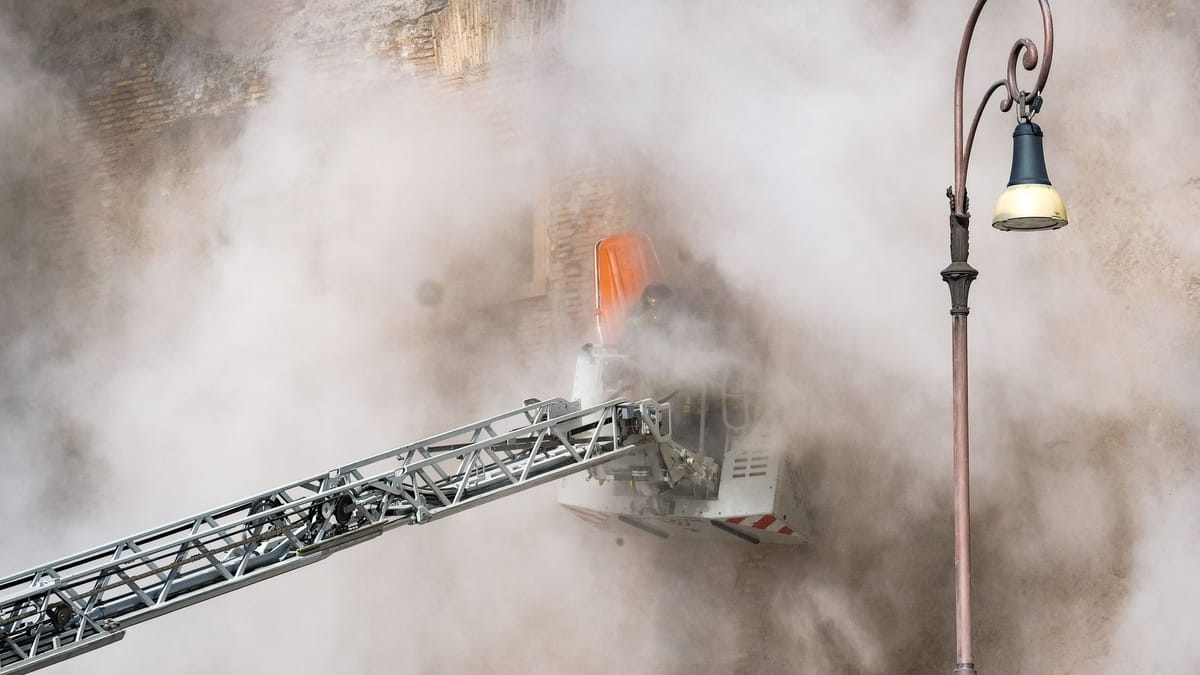 Mittelalterlicher Turm in Rom stürzt ein – ein Verletzter