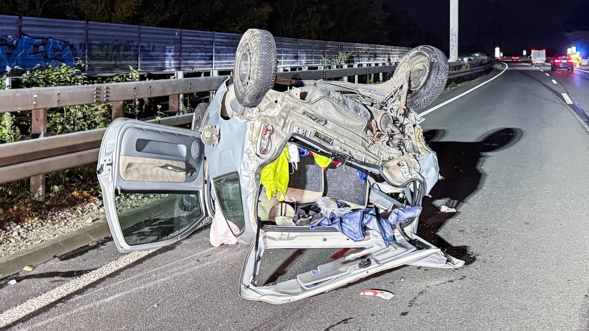 Essen: A42 nach Verkehrsunfall komplett gesperrt – aktueller Stand