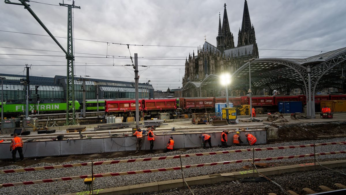 Kölner Hauptbahnhof: Erster Werktag nach Sperrung